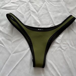 HOAKA OLIVE GREEN BIKINI BOTTOM